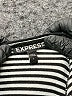 Express Stripes Black Casual Dress Size 6 - photo 7