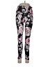 Playground Floral Black Yoga Pants Size L - photo 1