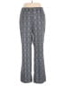 Anne Klein Plaid Gray Casual Pants Size XL - photo 1