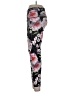 Playground Floral Black Yoga Pants Size L - photo 5