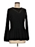 Daniel Rainn Black Long Sleeve Blouse Size M - photo 1