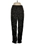 W118 by Walter Baker 100% Polyester Animal Print Black Casual Pants Size XS - photo 1