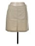 Wrapper Solid Tan Casual Skirt Size 9 - photo 1
