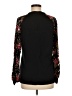MIHOLL Black Long Sleeve Blouse Size M - photo 2