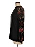MIHOLL Black Long Sleeve Blouse Size M - photo 5