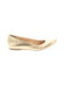 J.Crew 100% Leather Metallic Gold Flats Size 7 1/2 - photo 1