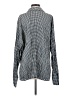 Laura Plus Houndstooth Gray Long Sleeve Blouse Size 24 waist - photo 2