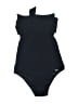 salinas Solid Black One Piece Swimsuit Size S - photo 1