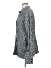 Laura Plus Houndstooth Gray Long Sleeve Blouse Size 24 waist - photo 5