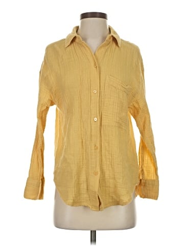 Abercrombie & Fitch Long Sleeve Button-Down Shirt (view 1)