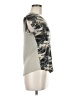 Crosby Camo Silver Short Sleeve Top Size M - photo 4