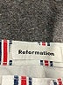 Reformation Stripes White Casual Pants Size 25 waist - photo 7