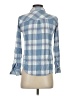 Rails 100% Rayon Plaid Blue Long Sleeve Button-Down Shirt Size S - photo 2