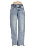 FRAME 100% Cotton Hearts Blue Jeans Size 24 waist - photo 1