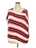 Assorted Brands Stripes Pink Sweater Vest Size XXL - photo 1