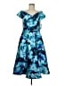 Alex Evenings Blue Cocktail Dress Size 6 - photo 1