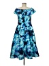 Alex Evenings Blue Cocktail Dress Size 6 - photo 2