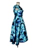 Alex Evenings Blue Cocktail Dress Size 6 - photo 4