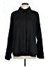 Scoop 100% Polyester Black Long Sleeve Blouse Size XL - photo 1