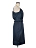 Max and Cleo Solid Blue Cocktail Dress Size 6 - photo 4