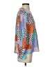 Shein 100% Polyester Color Block Blue Long Sleeve Blouse Size S - photo 4