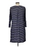 Cupio Stripes Blue Casual Dress Size L - photo 2