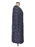 Cupio Stripes Blue Casual Dress Size L - photo 4