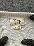 Label + Thread 100% Cotton Print Gray Pullover Sweater Size M - photo 7