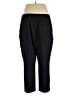 Fourlaps Solid Black Active Pants Size XL - photo 2