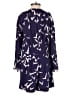 Leifsdottir Print Blue Purple Casual Dress Size 0 - photo 2