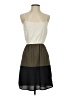 Studio Y 100% Polyester Color Block Ivory Casual Dress Size XS - photo 1