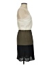 Studio Y 100% Polyester Color Block Ivory Casual Dress Size XS - photo 4