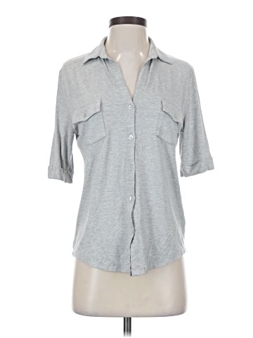 Majestic 3/4 Sleeve Button-Down Shirt (view 1)