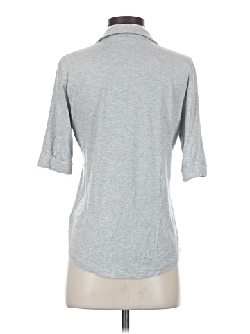 Majestic 3/4 Sleeve Button-Down Shirt (view 2)