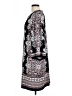 Studio One Paisley Black Casual Dress Size XL - photo 5