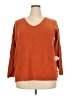 Staccato Orange Pullover Sweater Size 2X - photo 1