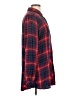 BeachLunchLounge 100% Rayon Plaid Red Long Sleeve Button-Down Shirt Size L - photo 4