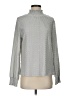 Shein Silver Long Sleeve Blouse Size 4 - photo 1