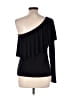 Norma Kamali Black 3/4 Sleeve Top Size M - photo 2