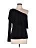 Norma Kamali Black 3/4 Sleeve Top Size M - photo 1
