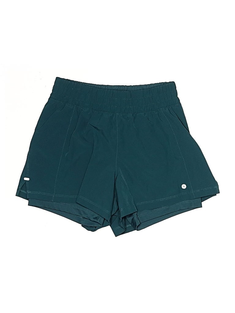 Pre-owned Layer 8 Athletic Shorts In Blue