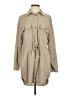 Zara 100% Polyester Tan Trenchcoat Size S - photo 1