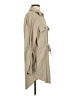 Zara 100% Polyester Tan Trenchcoat Size S - photo 4