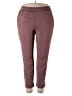Studio by Torrid Solid Burgundy Active Pants Size 2X Plus (2) - photo 1