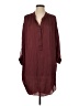 Halston Heritage 100% Polyester Burgundy 3/4 Sleeve Blouse Size S - photo 1