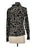Etcetera Paisley Black Long Sleeve Blouse Size 4 - photo 2