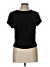 Shein Black Short Sleeve Top Size 12 - photo 1
