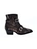 ALLSAINTS 100% Leather Black Pink Ankle Boots Size EU 38 - photo 1