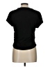 Shein Black Short Sleeve Top Size 12 - photo 2