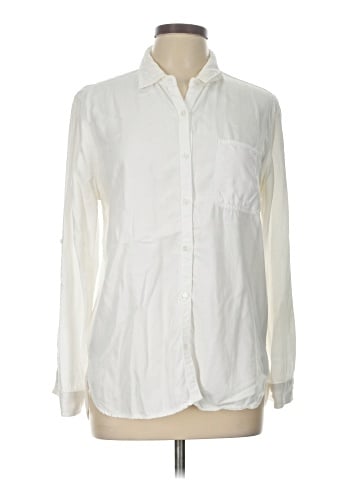 SNEAK PEEK Long Sleeve Button-Down Shirt (view 1)